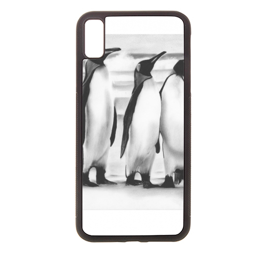 Planespotting Penguins - stylish phone case by LIBRA FINE ARTS