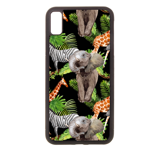 jungle animals - stylish phone case by Anastasios Konstantinidis