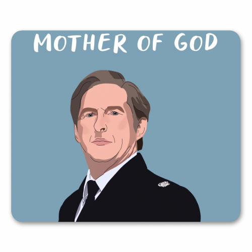 Line of duty Hastings print - funny mouse mat by The Girl Next Draw