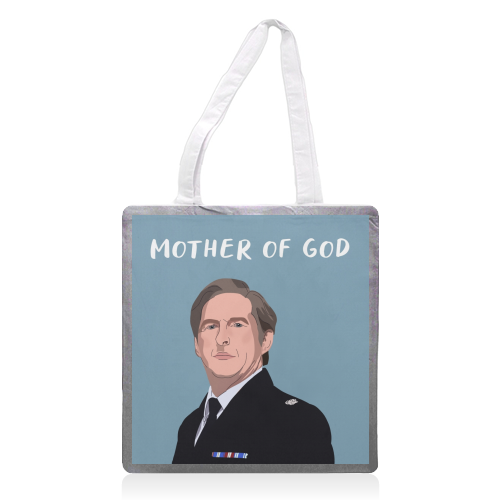 Line of duty Hastings print - printed tote bag by The Girl Next Draw