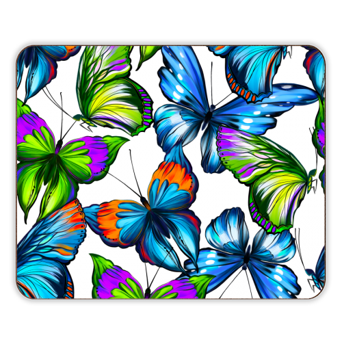 colorful butterflies - designer placemat by Anastasios Konstantinidis