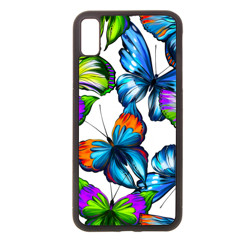 colorful butterflies - stylish phone case by Anastasios Konstantinidis