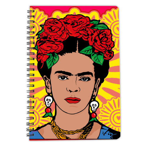 Fierce like Frida - personalised A4, A5, A6 notebook by Bite Your Granny
