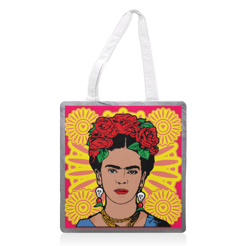 Fierce like Frida - printed tote bag by Bite Your Granny