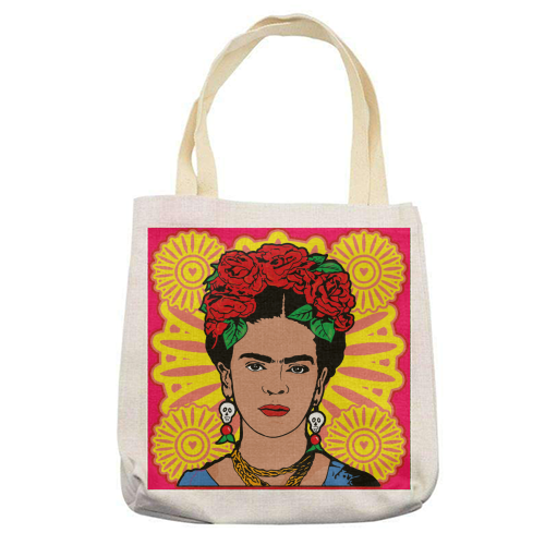 Fierce like Frida - printed tote bag by Bite Your Granny