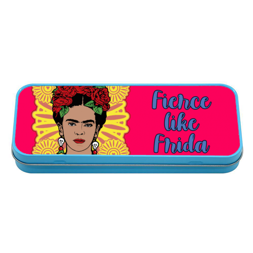 Fierce like Frida - tin pencil case by Bite Your Granny