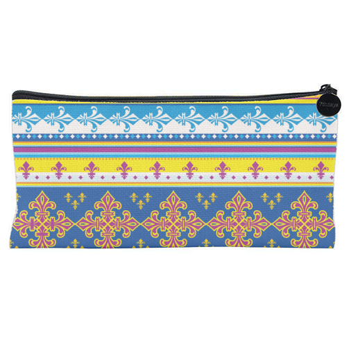 ethnic style pattern - flat pencil case by Anastasios Konstantinidis