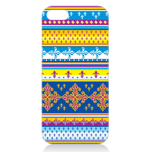 ethnic style pattern - unique phone case by Anastasios Konstantinidis