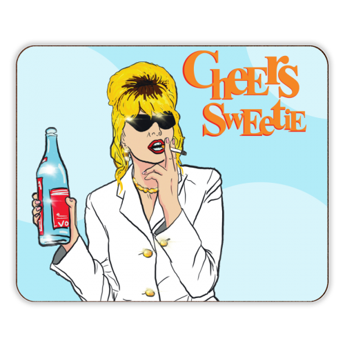 Cheers Sweetie - designer placemat by Bite Your Granny