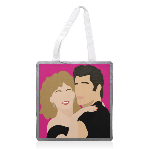 Grease - printed tote bag by Rock and Rose Creative