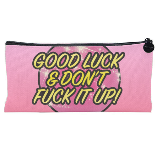 Good Luck - flat pencil case by Bite Your Granny
