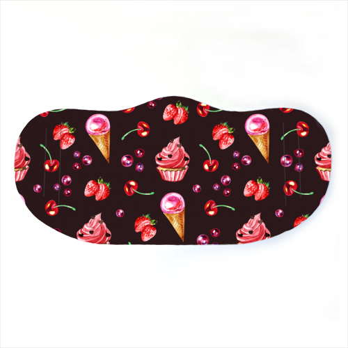 CHERRY ICECREAM - face cover mask by haris kavalla