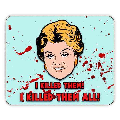 I killed them all! - designer placemat by Bite Your Granny