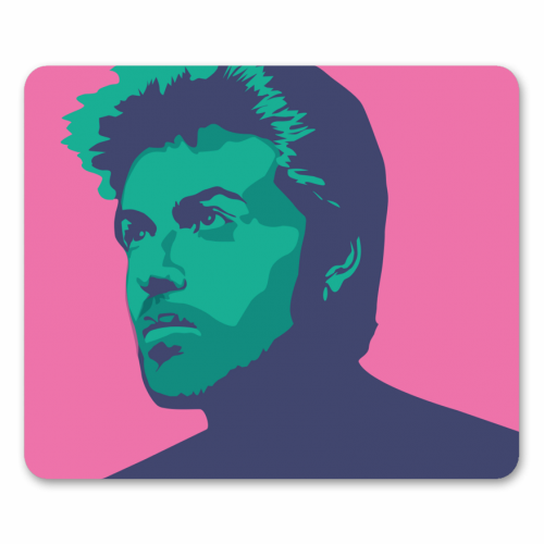 George Michael - funny mouse mat by SABI KOZ