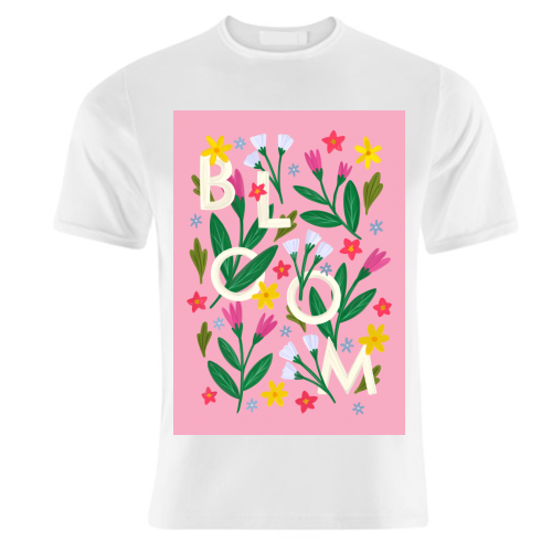Bloom - unique t shirt by Natalie Rodrigues