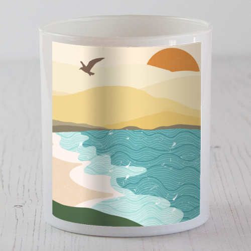 Coastline - scented candle by Rock and Rose Creative