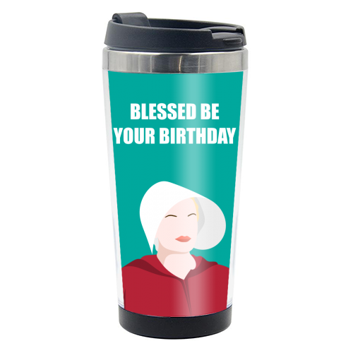 Blessed Be Your Birthday - photo water bottle by Adam Regester