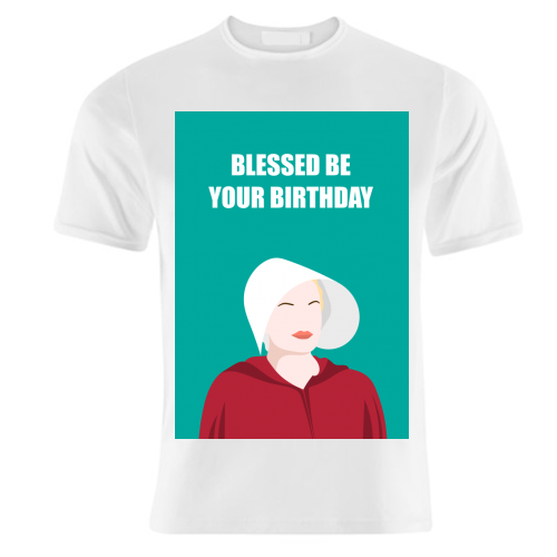 Blessed Be Your Birthday - unique t shirt by Adam Regester