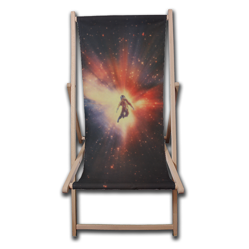 The Creation - canvas deck chair by taudalpoi