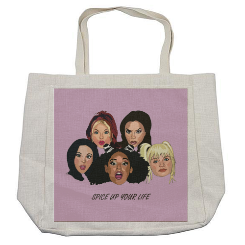 Spice Girls Collection - cool beach bag by Catherine Critchley.