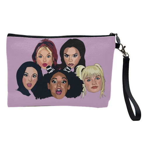 Spice Girls Collection - pretty makeup bag by Catherine Critchley.
