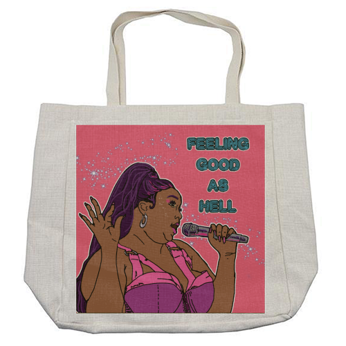 GOOD AS HELL - cool beach bag by Bite Your Granny