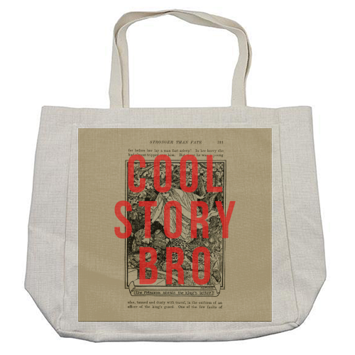 Cool Story Bro - cool beach bag by The 13 Prints
