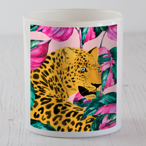 Urban Jungle Leopard - scented candle by cadinera
