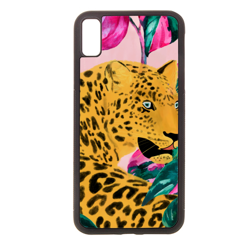 Urban Jungle Leopard - stylish phone case by cadinera