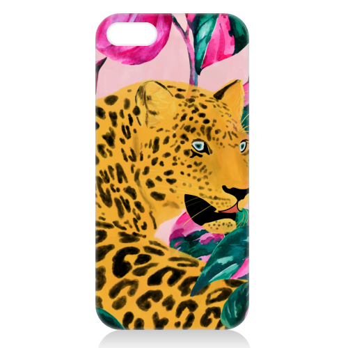 Urban Jungle Leopard - unique phone case by cadinera