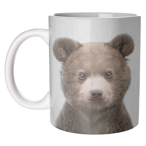 Baby Bear - Colorful - unique mug by Gal Design