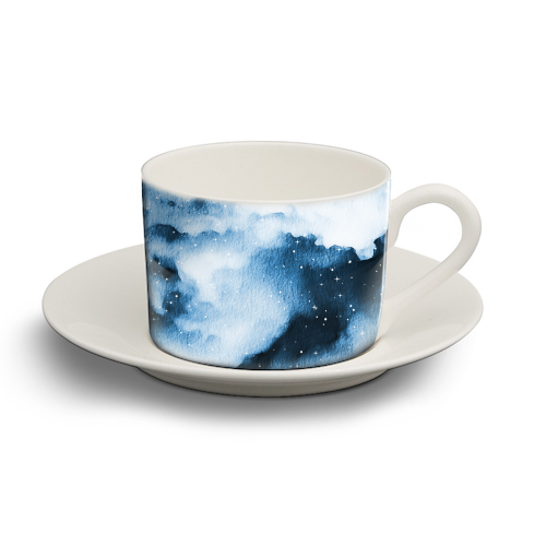 Dont Hide - personalised cup and saucer by cadinera