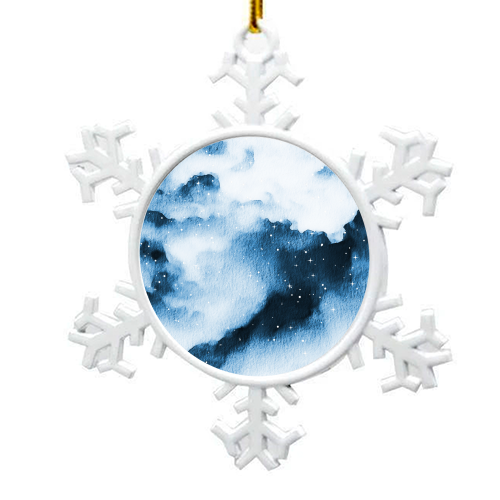 Dont Hide - snowflake decoration by cadinera