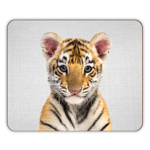 Baby Tiger - Colorful - designer placemat by Gal Design