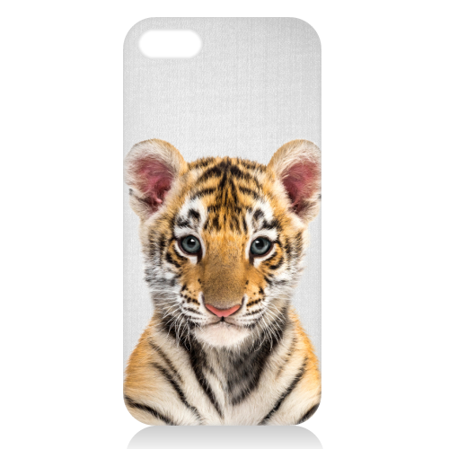 Baby Tiger - Colorful - unique phone case by Gal Design