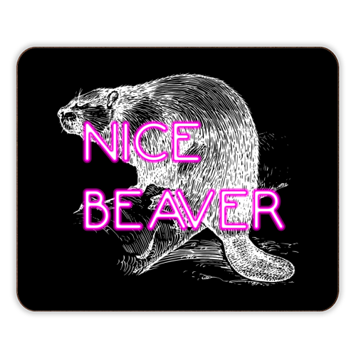 Nice Beaver - designer placemat by Wallace Elizabeth