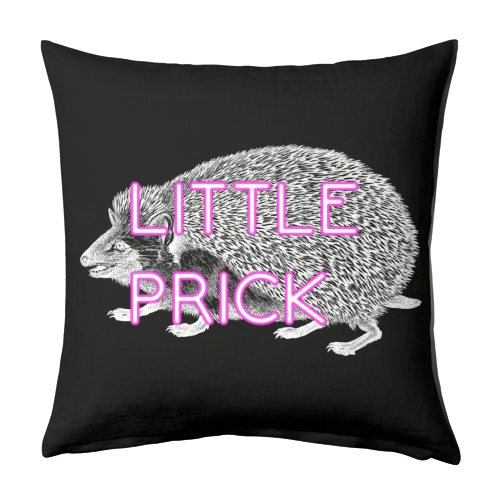 Little Prick - designed cushion by Wallace Elizabeth