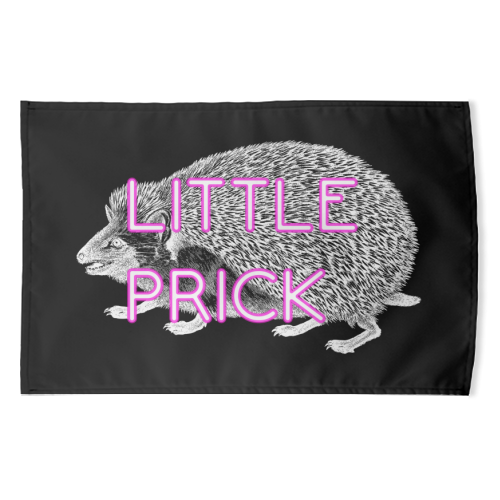 Little Prick - funny tea towel by Wallace Elizabeth