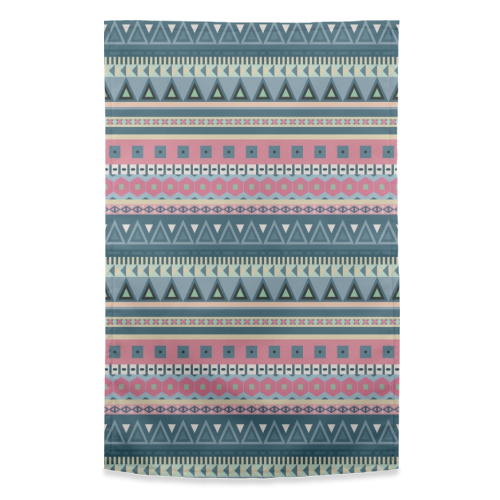 Aztec - funny tea towel by Cheryl Boland