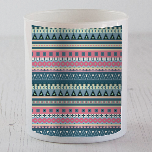 Aztec - scented candle by Cheryl Boland