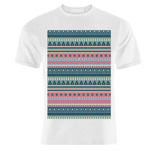 Aztec - unique t shirt by Cheryl Boland