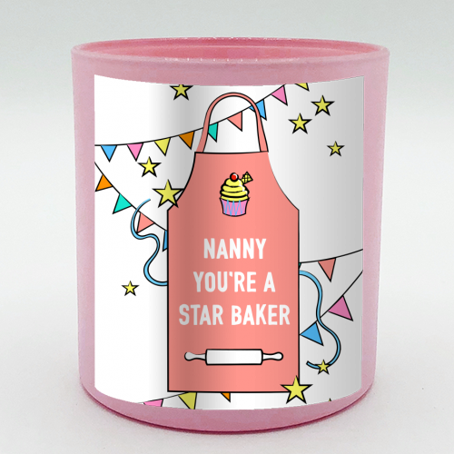 Nanny Star Baker - scented candle by Adam Regester