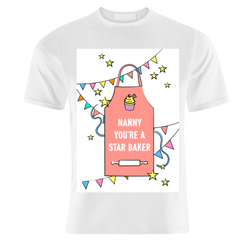Nanny Star Baker - unique t shirt by Adam Regester