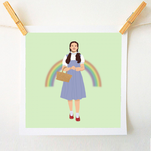 Wizard of Oz - A1 - A4 art print by Rock and Rose Creative