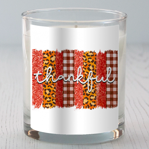 Thankful - scented candle by haris kavalla