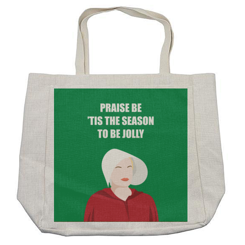 Prise Be 'Tis The Season To Be Jolly - cool beach bag by Adam Regester