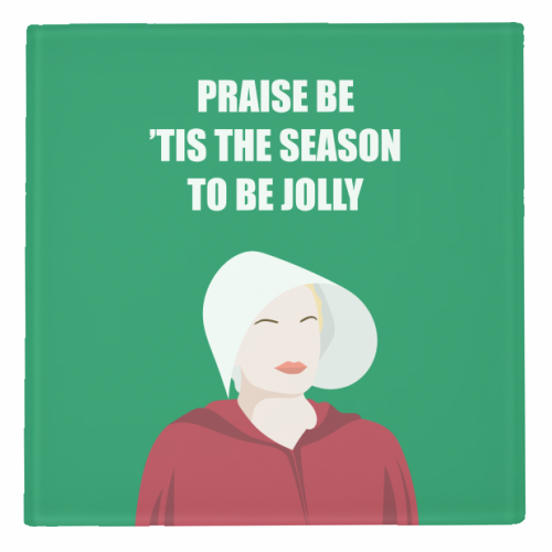 Prise Be 'Tis The Season To Be Jolly - personalised beer coaster by Adam Regester