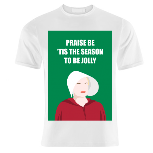 Prise Be 'Tis The Season To Be Jolly - unique t shirt by Adam Regester