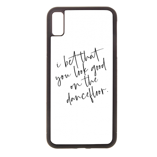 I Bet That You Look Good On The Dancefloor - stylish phone case by The 13 Prints