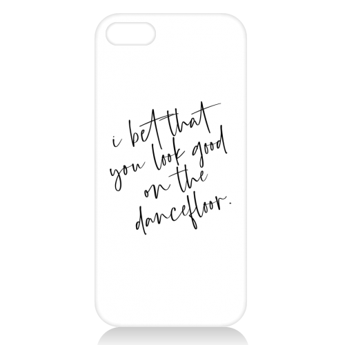 I Bet That You Look Good On The Dancefloor - unique phone case by The 13 Prints